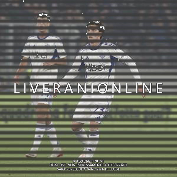 Maximo Perrone of Como 1907 during Atalanta BC vs Como 1907, 6° Serie A Enilive 2025-26 game at New Balance Arena in Bergamo (BG), Italy, on October 04, 2025. (Photo by Davide Casentini)- AGENZIA ALDO LIVERANI SAS
