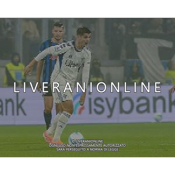 Alvaro Morata of Como 1907 play the ball during Atalanta BC vs Como 1907, 6° Serie A Enilive 2025-26 game at New Balance Arena in Bergamo (BG), Italy, on October 04, 2025. (Photo by Davide Casentini)- AGENZIA ALDO LIVERANI SAS