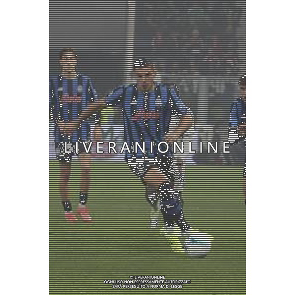 Nikola Krstovic of Atalanta BC play the ball during Atalanta BC vs Como 1907, 6° Serie A Enilive 2025-26 game at New Balance Arena in Bergamo (BG), Italy, on October 04, 2025. (Photo by Davide Casentini)- AGENZIA ALDO LIVERANI SAS