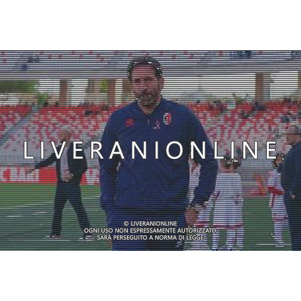 TVEM October 04, 2025 Bari, Italy - SSC Bari vs Padova Calcio - Italian Soccer Serie B 2025/2026 - San Nicola Stadium. In the pic: coach Fabio Caserta of SSC Bari foto emmanuele mastrodonato-ag aldo liverani sas
