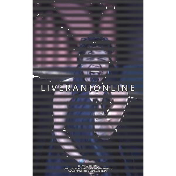DIAP-RETROSPETTIVA DEE DEE BRIDGEWATER CANTANTE NELLA FOTO DEE DEE BRIDGEWATER NELL\'ANNO 1991 AG ALDO LIVERANI SAS 