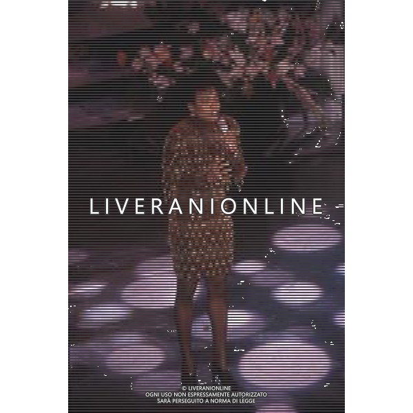 DIAP-RETROSPETTIVA DEE DEE BRIDGEWATER CANTANTE NELLA FOTO DEE DEE BRIDGEWATER A SANREMO NELL\'ANNO 1991 AG ALDO LIVERANI SAS