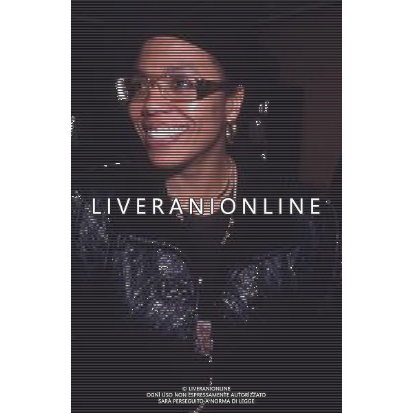 DIAP-RETROSPETTIVA DEE DEE BRIDGEWATER CANTANTE NELLA FOTO DEE DEE BRIDGEWATER A SANREMO NELL\'ANNO 1991 AG ALDO LIVERANI SAS
