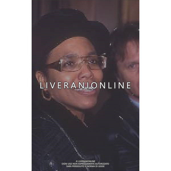 DIAP-RETROSPETTIVA DEE DEE BRIDGEWATER CANTANTE NELLA FOTO DEE DEE BRIDGEWATER A SANREMO NELL\'ANNO 1991 AG ALDO LIVERANI SAS