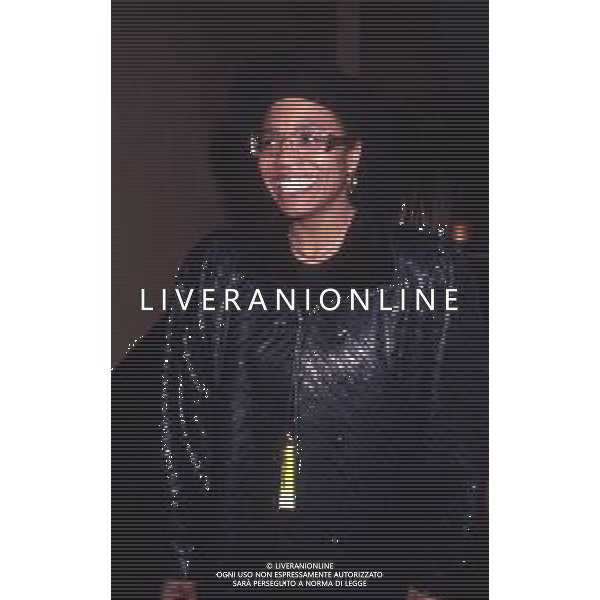 DIAP-RETROSPETTIVA DEE DEE BRIDGEWATER CANTANTE NELLA FOTO DEE DEE BRIDGEWATER A SANREMO NELL\'ANNO 1991 AG ALDO LIVERANI SAS