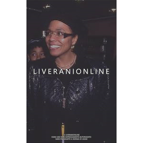 DIAP-RETROSPETTIVA DEE DEE BRIDGEWATER CANTANTE NELLA FOTO DEE DEE BRIDGEWATER A SANREMO NELL\'ANNO 1991 AG ALDO LIVERANI SAS
