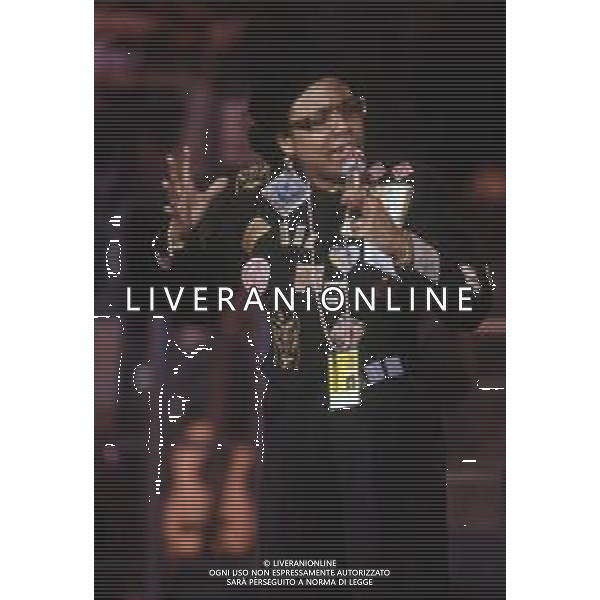 DIAP-RETROSPETTIVA DEE DEE BRIDGEWATER CANTANTE NELLA FOTO DEE DEE BRIDGEWATER A SANREMO NELL\'ANNO 1991 AG ALDO LIVERANI SAS