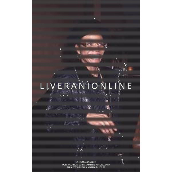 DIAP-RETROSPETTIVA DEE DEE BRIDGEWATER CANTANTE NELLA FOTO DEE DEE BRIDGEWATER A SANREMO NELL\'ANNO 1991 AG ALDO LIVERANI SAS