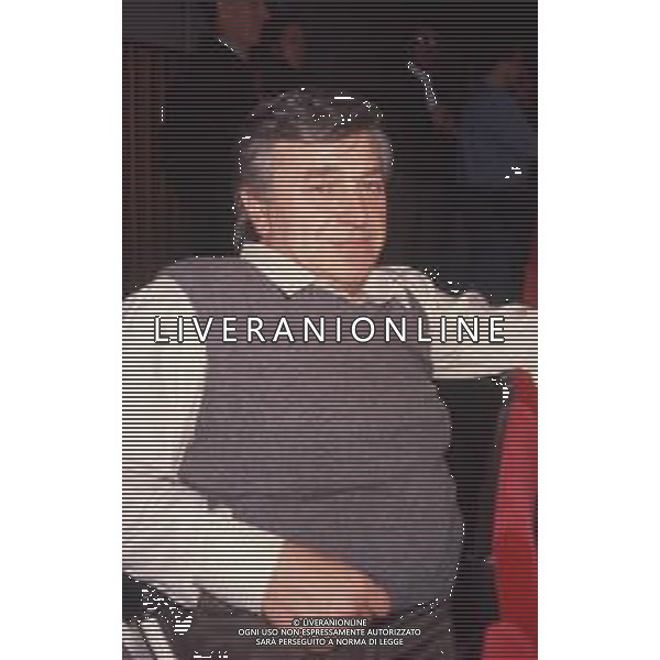 DIAP-RETROSPETTIVA PIERANGELO BERTOLI CANTANTE NELLA FOTO PIERANGELO BERTOLI A SANREMO NELL\'ANNO 1991 AG ALDO LIVERANI SAS