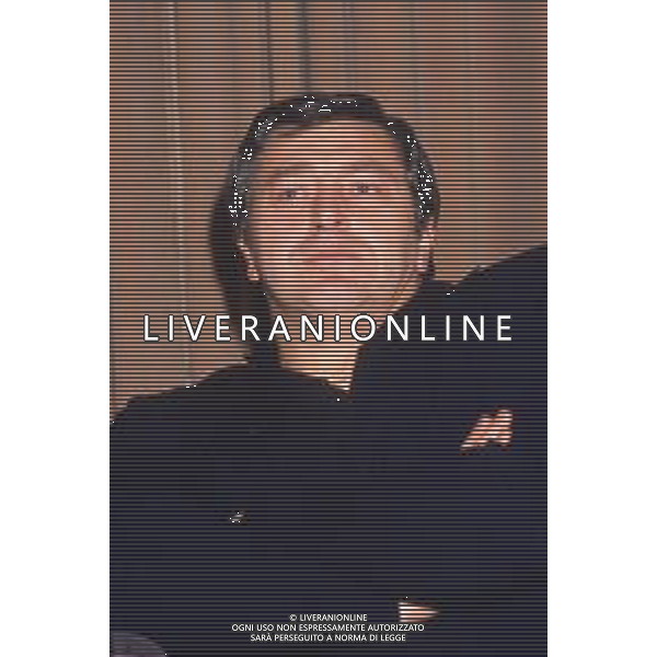 DIAP-RETROSPETTIVA PIERANGELO BERTOLI CANTANTE NELLA FOTO PIERANGELO BERTOLI A SANREMO NELL\'ANNO 1991 AG ALDO LIVERANI SAS
