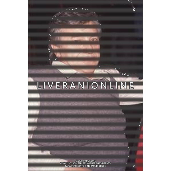 DIAP-RETROSPETTIVA PIERANGELO BERTOLI CANTANTE NELLA FOTO PIERANGELO BERTOLI A SANREMO NELL\'ANNO 1991 AG ALDO LIVERANI SAS