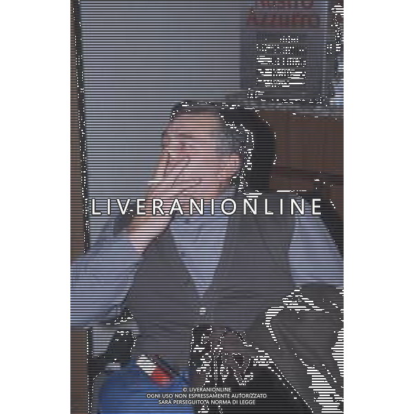 DIAP-RETROSPETTIVA PIERANGELO BERTOLI CANTANTE NELLA FOTO PIERANGELO BERTOLI A SANREMO NELL\'ANNO 1991 AG ALDO LIVERANI SAS