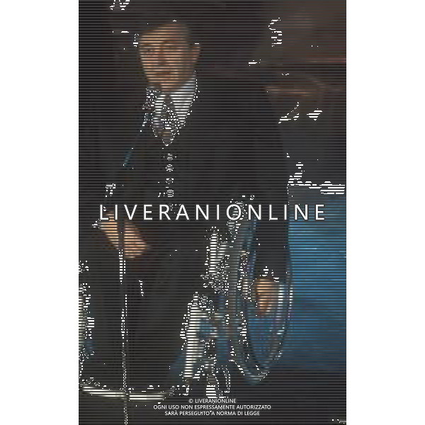 DIAP-RETROSPETTIVA PIERANGELO BERTOLI CANTANTE NELLA FOTO PIERANGELO BERTOLI A SANREMO NELL\'ANNO 1991 AG ALDO LIVERANI SAS