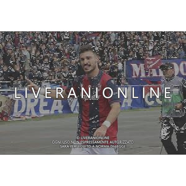 Riccardo Orsolini of Bologna FC. celebrates after scoring during Bologna BFC vs Pisa SC, 6° Serie A Enilive 2025-26 game at Renato Dall\'Ara stadium in Bologna (BO), Italy, on October 05, 2025. (Photo by Davide Casentini) AG ALDO LIVERANI SAS