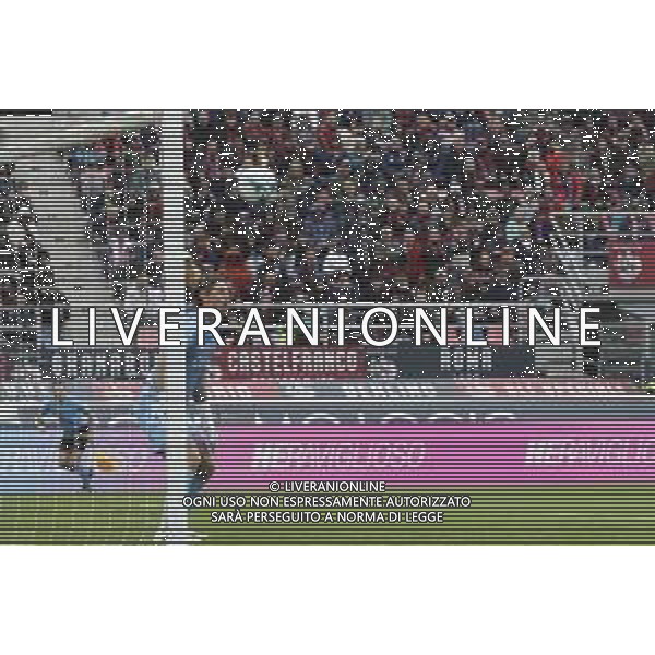 Nikola Moro of Bologna FC scores a goal during Bologna BFC vs Pisa SC, 6° Serie A Enilive 2025-26 game at Renato Dall\'Ara stadium in Bologna (BO), Italy, on October 05, 2025. (Photo by Davide Casentini) AG ALDO LIVERANI SAS