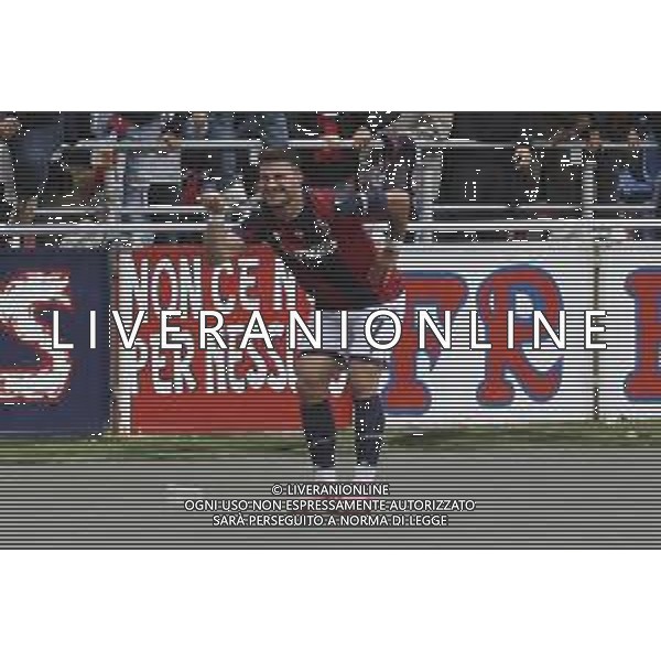 Riccardo Orsolini of Bologna FC. celebrates after scoring during Bologna BFC vs Pisa SC, 6° Serie A Enilive 2025-26 game at Renato Dall\'Ara stadium in Bologna (BO), Italy, on October 05, 2025. (Photo by Davide Casentini) AG ALDO LIVERANI SAS
