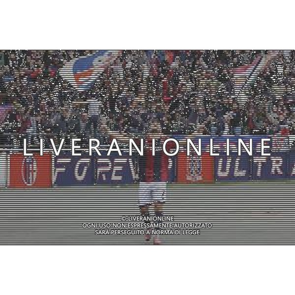 Riccardo Orsolini of Bologna FC. celebrates after scoring during Bologna BFC vs Pisa SC, 6° Serie A Enilive 2025-26 game at Renato Dall\'Ara stadium in Bologna (BO), Italy, on October 05, 2025. (Photo by Davide Casentini) AG ALDO LIVERANI SAS