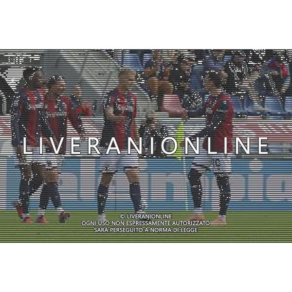 Jens Odgaard of Bologna FC celebrates after scoring during Bologna BFC vs Pisa SC, 6° Serie A Enilive 2025-26 game at Renato Dall\'Ara stadium in Bologna (BO), Italy, on October 05, 2025. (Photo by Davide Casentini) AG ALDO LIVERANI SAS