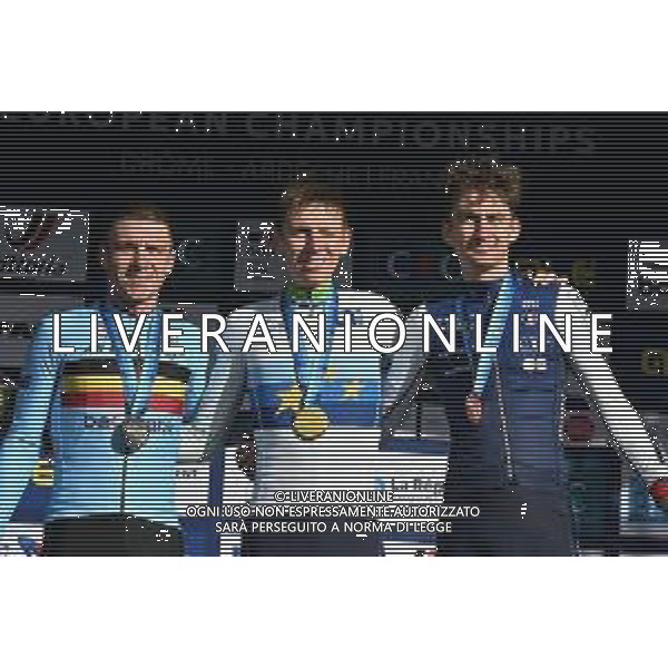 05-10-2025 European Championships Elite; 2025, Uae Team Emirates - Xrg; 2025, Soudal - Quick Step; 2025, Decathlon - Ag2r La Mondiale; Pogacar, Tadej; Evenepoel, Remco; Seixas, Paul; Guilherand Granges; ©SIROTTI - AGENZIA ALDO LIVERANI SAS