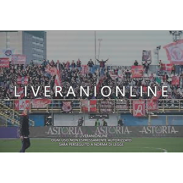 I tifosi del LR Vicenza presenti allo stadio Alcione Milano - LR Vicenza Sesto San Giovanni (Mi) 05-10-2025 Stadio Ernesto Breda Ottava giornata del campionato di Serie C girone A foto Ricky Monteiro Martins/Agenzia Liverani sas