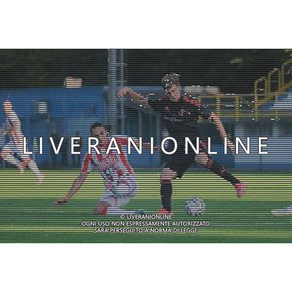 Fabio Morselli del Alcione Milano e Armand Rada del LR Vicenza Alcione Milano - LR Vicenza Sesto San Giovanni (Mi) 05-10-2025 Stadio Ernesto Breda Ottava giornata del campionato di Serie C girone A foto Ricky Monteiro Martins/Agenzia Liverani sas