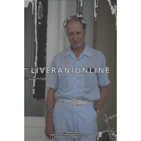 DIAP-RETROSPETTIVA DON AMECHE ATTORE NELLA FOTO DON AMECHE A VENEZIA NELL\'ANNO 1988 AG ALDO LIVERANI SAS