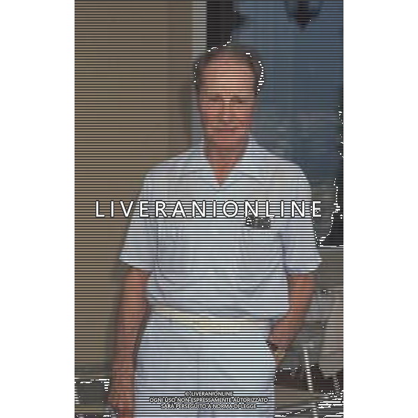 DIAP-RETROSPETTIVA DON AMECHE ATTORE NELLA FOTO DON AMECHE A VENEZIA NELL\'ANNO 1988 AG ALDO LIVERANI SAS