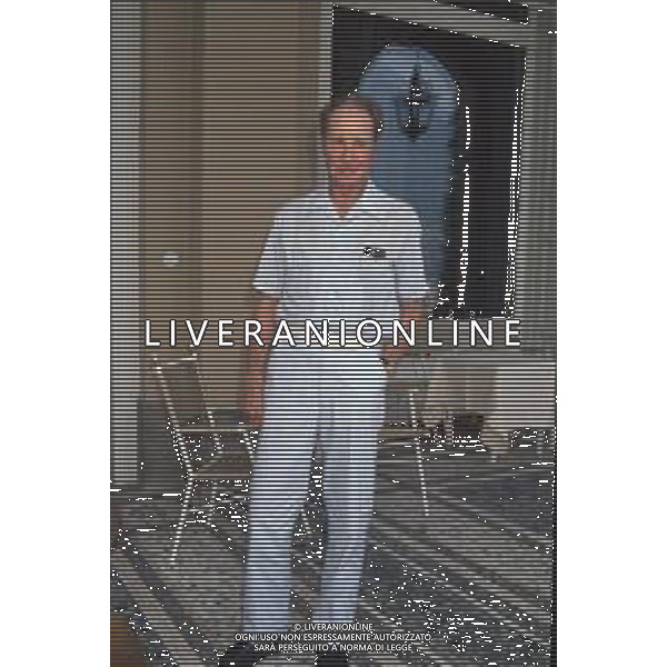 DIAP-RETROSPETTIVA DON AMECHE ATTORE NELLA FOTO DON AMECHE A VENEZIA NELL\'ANNO 1988 AG ALDO LIVERANI SAS