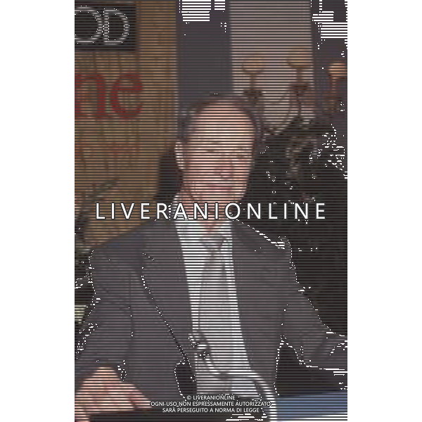 DIAP-RETROSPETTIVA DON AMECHE ATTORE NELLA FOTO DON AMECHE A CAMPIONE D\'ITALIA NELL\'ANNO 1990  AG ALDO LIVERANI SAS
