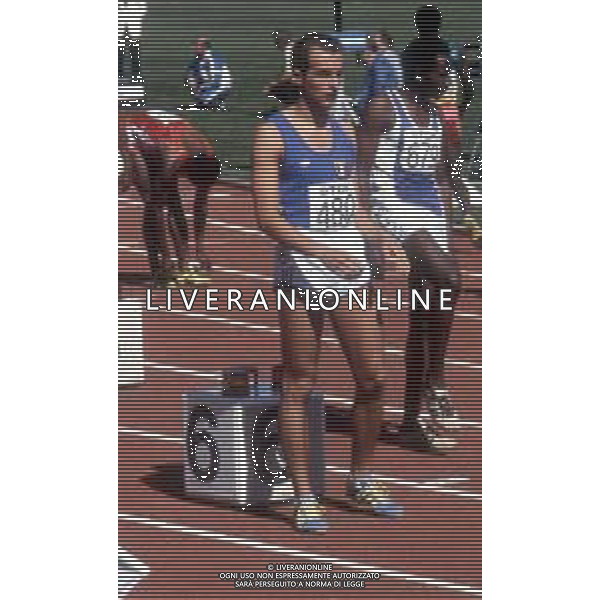 DIAP-RETROSPETTIVA DONATO SABIA ATLETA NELLA FOTO DONATO SABIA NELL\'ANNO 1983 AG ALDO LIVERANI SAS