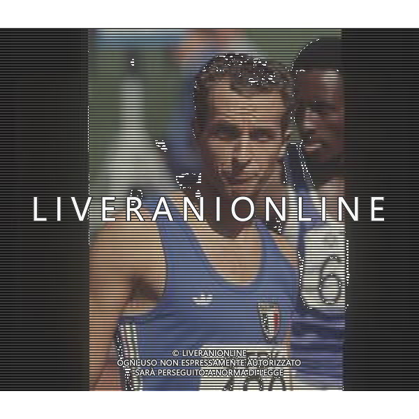 DIAP-RETROSPETTIVA DONATO SABIA ATLETA NELLA FOTO DONATO SABIA NELL\'ANNO 1983 AG ALDO LIVERANI SAS