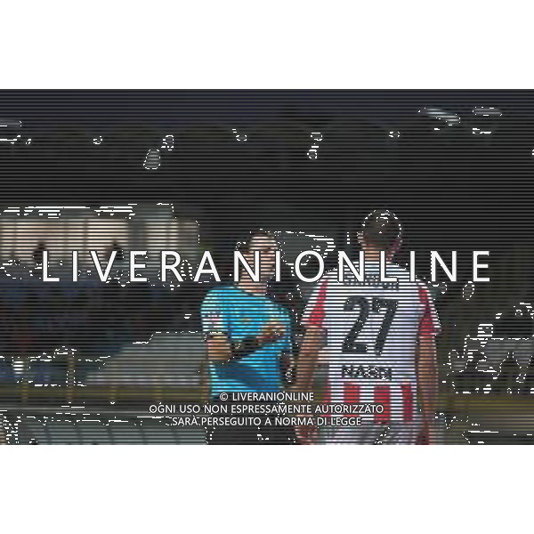 Burlando Francesco direttore di gara e Thomas Sandon del LR Vicenza Alcione Milano - LR Vicenza Sesto San Giovanni (Mi) 05-10-2025 Stadio Ernesto Breda Ottava giornata del campionato di Serie C girone A foto Ricky Monteiro Martins/Agenzia Liverani sas