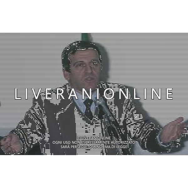 DIAP-RETROSPETTIVA GIORGIO BENVENUTO SINDACALISTA-POLITICO E GIORNALISTA NELLA FOTO GIORGIO BENVENUTO NELL\'ANNO 1987 AG ALDO LIVERANI SAS