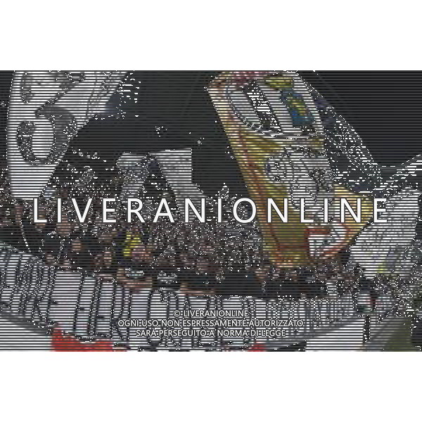 Torino 05.10.2025 Allianz Stadium TVAF-©Alessandro Falzone/Ag. Aldo Liverani sas Juventus vs Milan Campionato Serie A Enilive 2025/2026 6a giornata Nella foto: Tifosi Juventus striscione per l’ex Max Allegri ©TVAF Falzone Alessandro - AGENZIA ALDO LIVERANI SAS