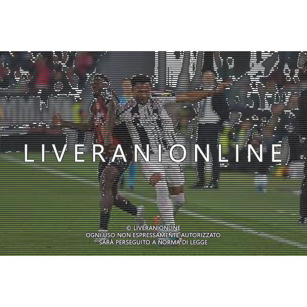 Torino 05.10.2025 Allianz Stadium @Manuela Viganti /Ag. Aldo Liverani sas Juventus vs Milan Campionato Calcio Serie A Enilive 2025/2026 6a giornata Nella foto: youssouf fofana e lloyd kelly ©Viganti - AGENZIA ALDO LIVERANI SAS