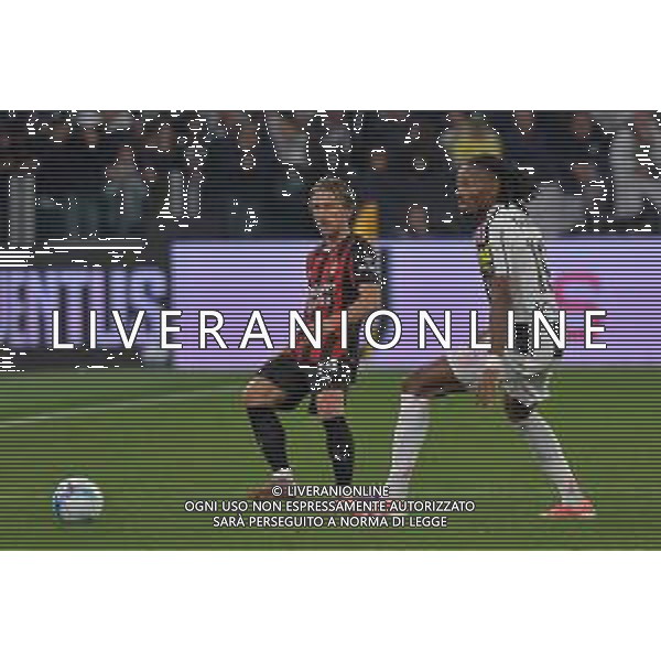 Torino 05.10.2025 Allianz Stadium @Manuela Viganti /Ag. Aldo Liverani sas Juventus vs Milan Campionato Calcio Serie A Enilive 2025/2026 6a giornata Nella foto: luka modric e khephren thuram ©Viganti - AGENZIA ALDO LIVERANI SAS