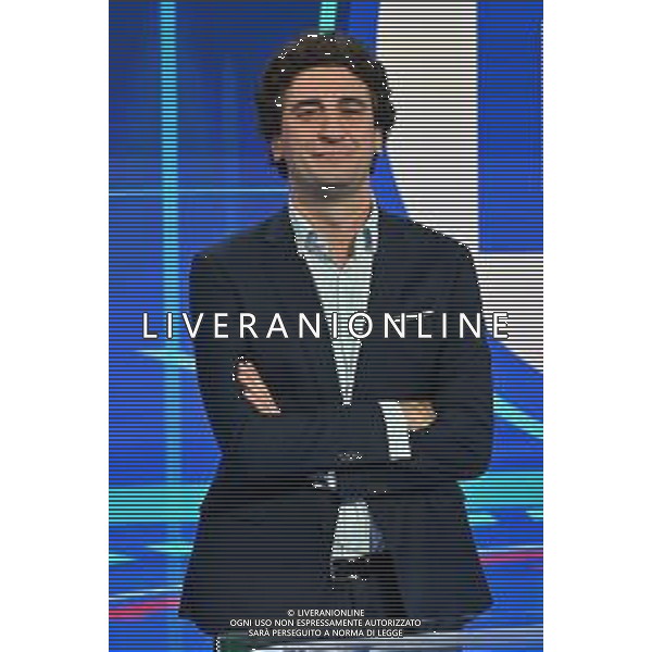 TVRG Photocall Domenica Sportiva nella foto Paolo Maggioni Milano 05-10-2025 Photocall con il cast della trasmissione TV La Domenica Sportiva foto Roberto Garavaglia/Agenzia Aldo Liverani sas