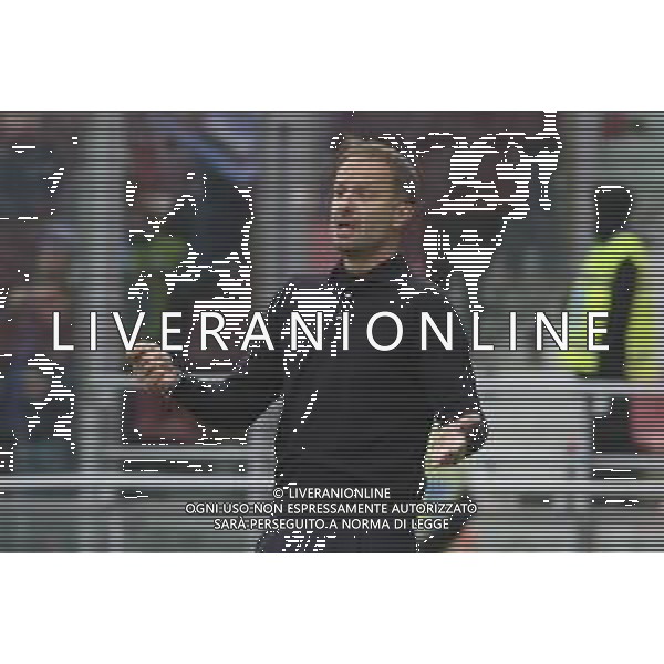 Alberto Gilardino Head Coach of Pisa SC gestures during Bologna BFC vs Pisa SC, 6° Serie A Enilive 2025-26 game at Renato Dall\'Ara stadium in Bologna (BO), Italy, on October 05, 2025. (Photo by Davide Casentini) AG ALDO LIVERANI SAS