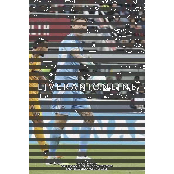 Adrian Semper of Pisa SC gestures during Bologna BFC vs Pisa SC, 6° Serie A Enilive 2025-26 game at Renato Dall\'Ara stadium in Bologna (BO), Italy, on October 05, 2025. (Photo by Davide Casentini) AG ALDO LIVERANI SAS
