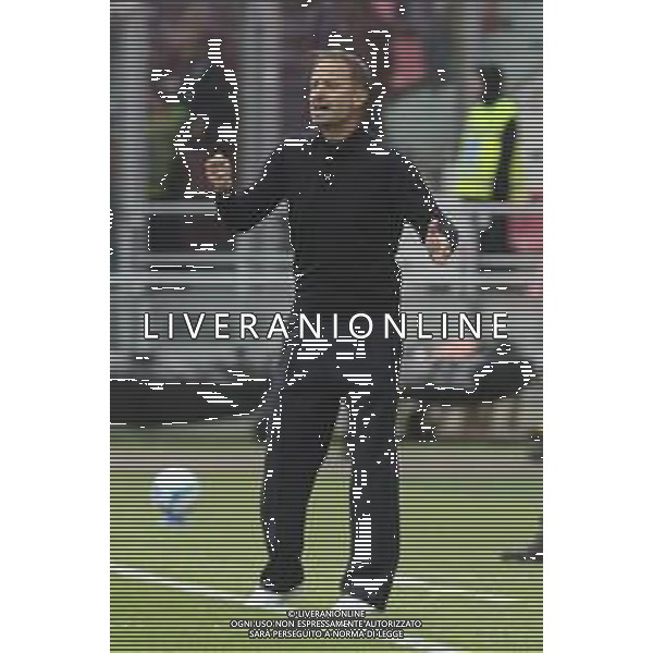 Alberto Gilardino Head Coach of Pisa SC gestures during Bologna BFC vs Pisa SC, 6° Serie A Enilive 2025-26 game at Renato Dall\'Ara stadium in Bologna (BO), Italy, on October 05, 2025. (Photo by Davide Casentini) AG ALDO LIVERANI SAS