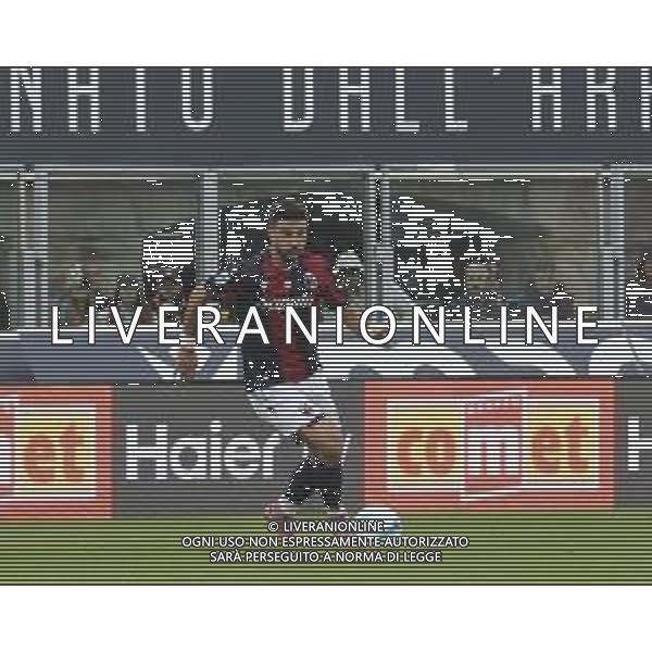 Riccardo Orsolini of Bologna FC. play the ball during Bologna BFC vs Pisa SC, 6° Serie A Enilive 2025-26 game at Renato Dall\'Ara stadium in Bologna (BO), Italy, on October 05, 2025. (Photo by Davide Casentini) AG ALDO LIVERANI SAS