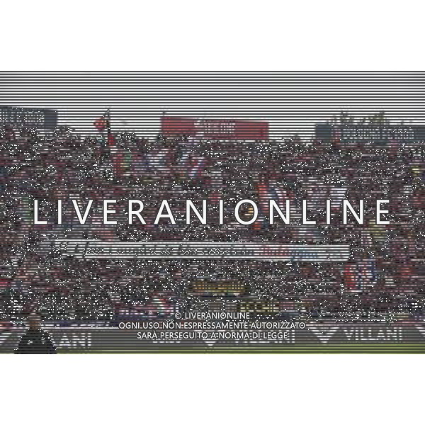 Bologna fans expose banner during Bologna BFC vs Pisa SC, 6° Serie A Enilive 2025-26 game at Renato Dall\'Ara stadium in Bologna (BO), Italy, on October 05, 2025. (Photo by Davide Casentini) AG ALDO LIVERANI SAS