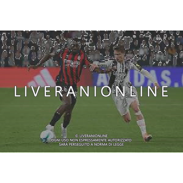 Torino 05.10.2025 Allianz Stadium TVAF-©Alessandro Falzone/Ag. Aldo Liverani sas Juventus vs Milan Campionato Serie A Enilive 2025/2026 6a giornata Nella foto: YOUSSOUF FOFANA -KENAN YILDIZ