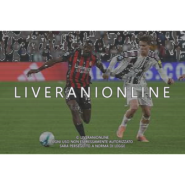 Torino 05.10.2025 Allianz Stadium TVAF-©Alessandro Falzone/Ag. Aldo Liverani sas Juventus vs Milan Campionato Serie A Enilive 2025/2026 6a giornata Nella foto: YOUSSOUF FOFANA -KENAN YILDIZ