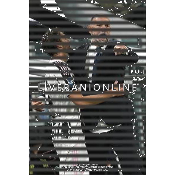 Torino 05.10.2025 Allianz Stadium TVAF-©Alessandro Falzone/Ag. Aldo Liverani sas Juventus vs Milan Campionato Serie A Enilive 2025/2026 6a giornata Nella foto: Manuel Locatelli - Igor Tudor