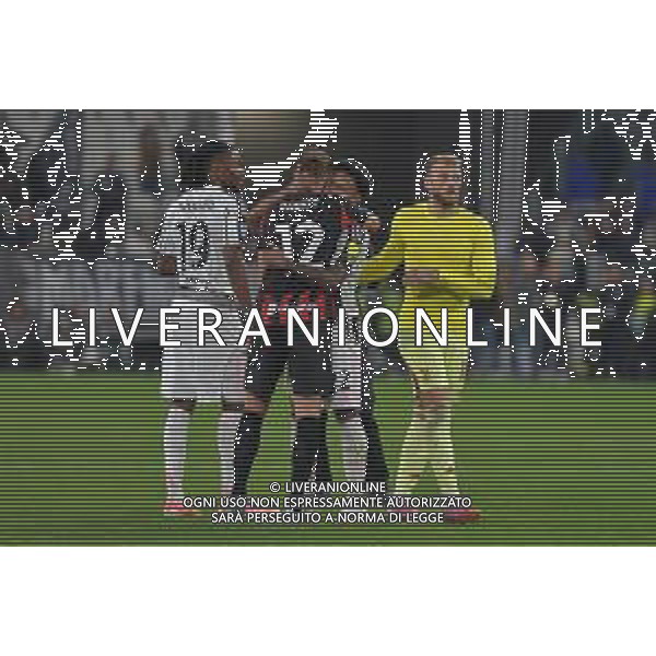 Torino 05.10.2025 Allianz Stadium @Manuela Viganti /Ag. Aldo Liverani sas Juventus vs Milan Campionato Calcio Serie A Enilive 2025/2026 6a giornata Nella foto: adrien rabiot e weston mckennie