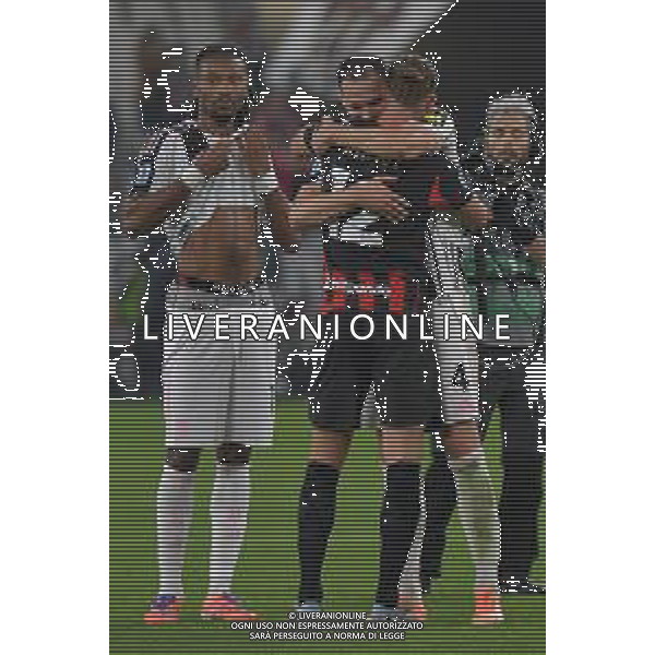 Torino 05.10.2025 Allianz Stadium @Manuela Viganti /Ag. Aldo Liverani sas Juventus vs Milan Campionato Calcio Serie A Enilive 2025/2026 6a giornata Nella foto: adrien rabiot e federico gatti