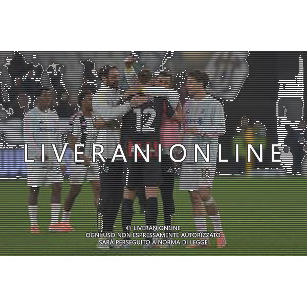 Torino 05.10.2025 Allianz Stadium @Manuela Viganti /Ag. Aldo Liverani sas Juventus vs Milan Campionato Calcio Serie A Enilive 2025/2026 6a giornata Nella foto: adrien rabiot saluta i suoi vecchi compagni