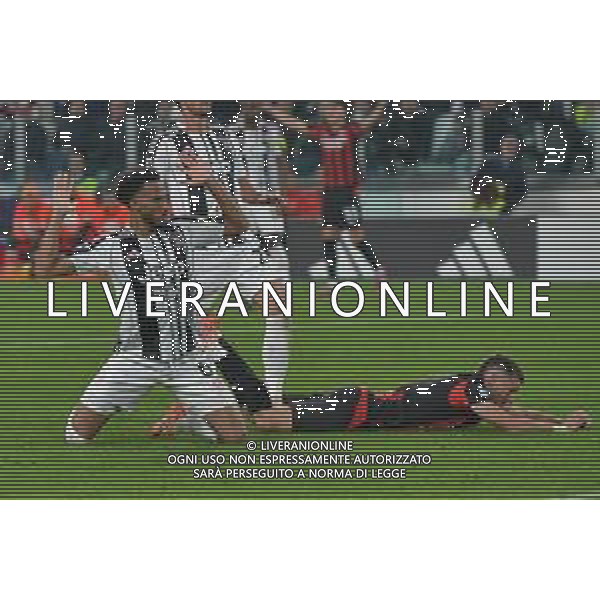 Torino 05.10.2025 Allianz Stadium @Manuela Viganti /Ag. Aldo Liverani sas Juventus vs Milan Campionato Calcio Serie A Enilive 2025/2026 6a giornata Nella foto: lloyd kelly e santiago gimenez