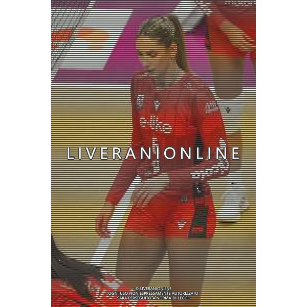TVRCOR – UYBA Busto Arsizio vs Imoco Conegliano – LVF Serie A1 – 1° turno LVF Serie A1 Pallavolo Femminile E-Work Arena Busto Arsizio (VA) 06-10-2025 nella foto Silke Van Avermaet ©TVRCOR Roberta Corradin - AGENZIA ALDO LIVERANI SAS